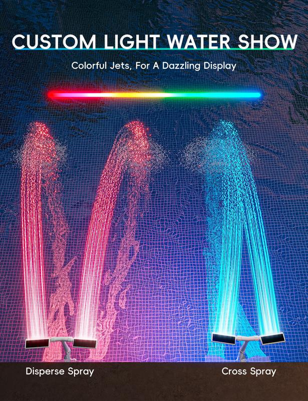 SunSpray – The luminous water arch for your summer dream