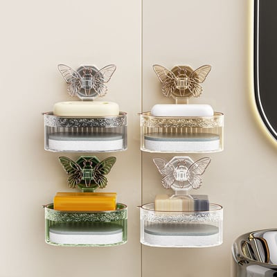ButterFloat – Stylish Butterfly Soap Dish for Bathroom & Kitchen