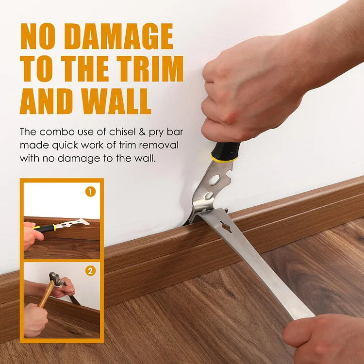 ToughTool – Mini crowbar & scraper made of stainless steel