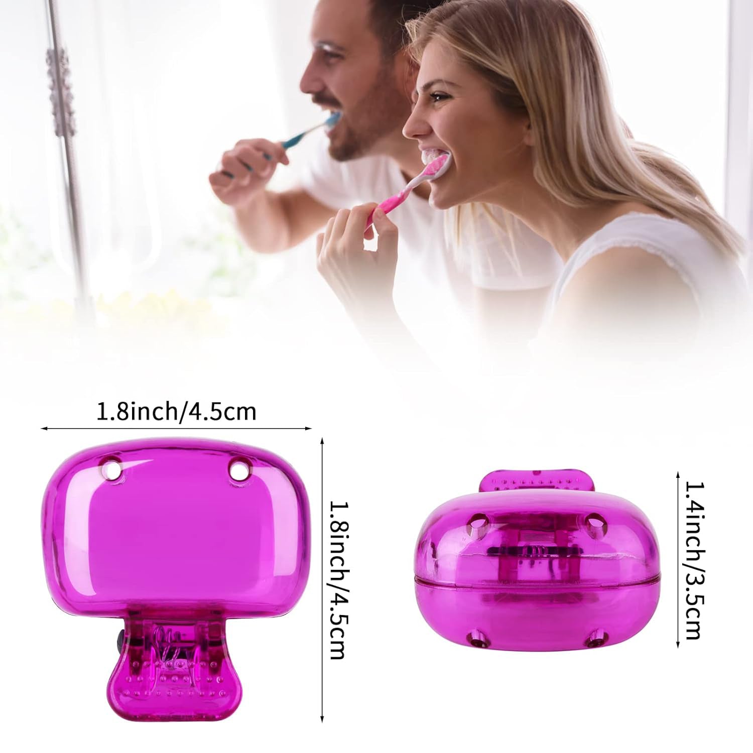 BrushBuddy – Your Toothbrush. Clean. Safe. Anywhere. (15-Pack)