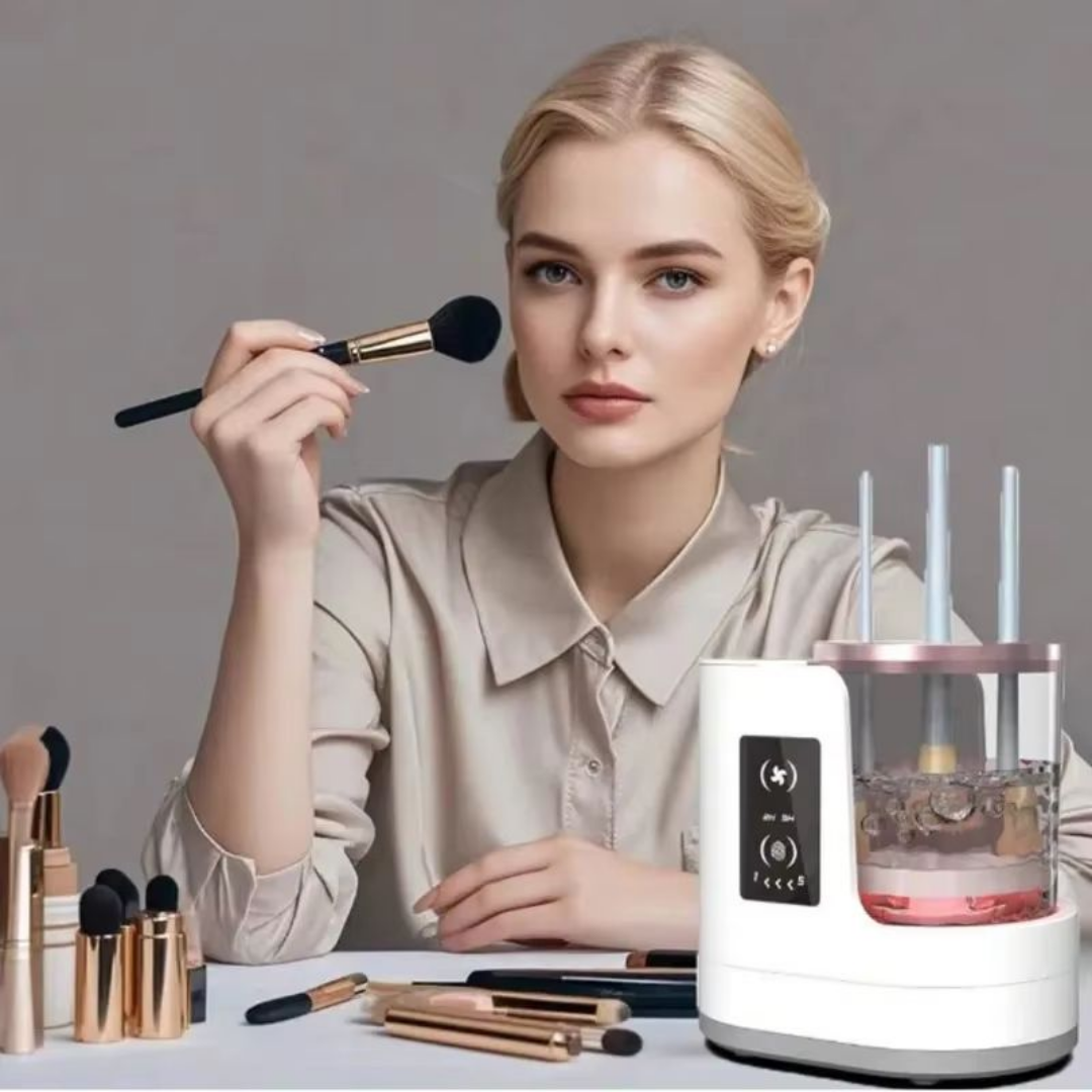 BrushGlam – Radiantly Clean Brushes in Seconds!