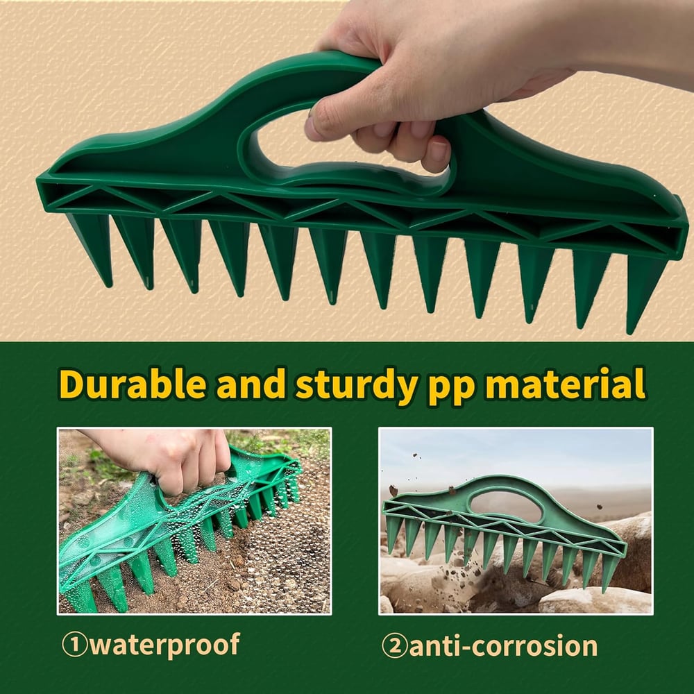 SeedMate – Plant Dibber with 12-Hole Template