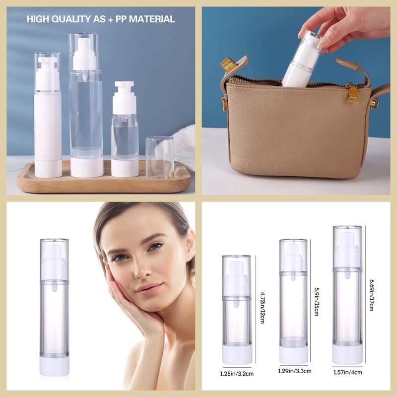 2+1 FREE | PurePump – Refillable Vacuum Pump Bottle for On-the-Go