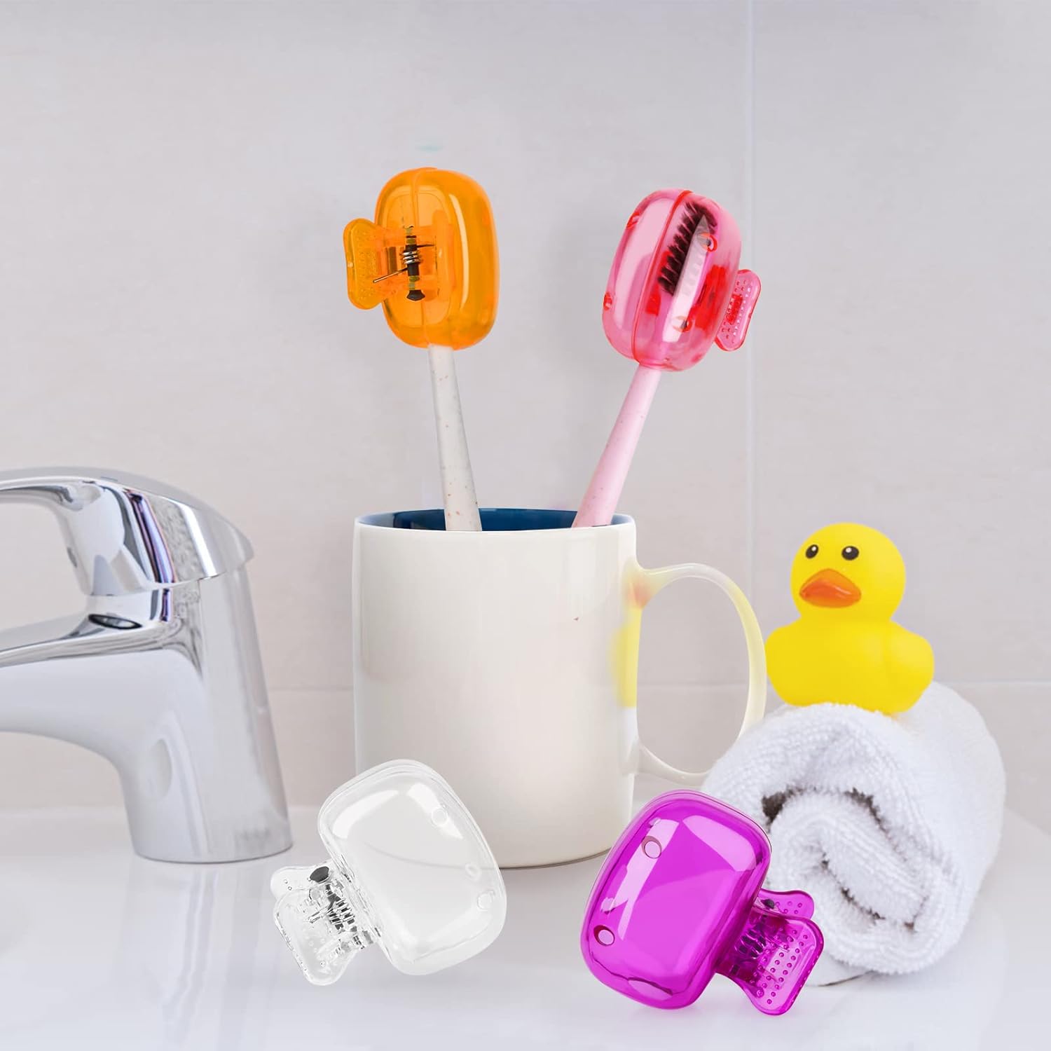 BrushBuddy – Your Toothbrush. Clean. Safe. Anywhere. (15-Pack)