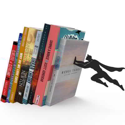 HeroHold – The Superhero Bookends