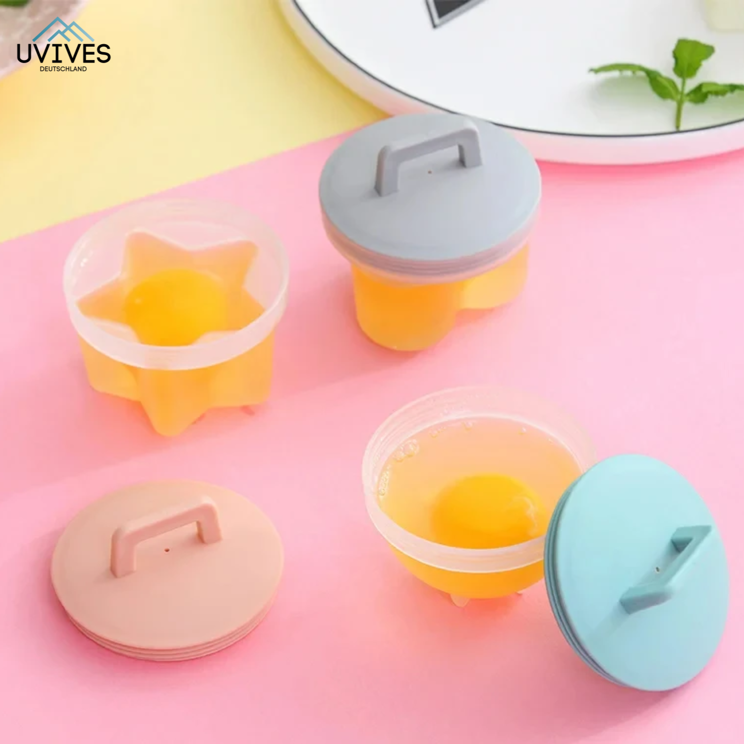 2+2 FREE | ShapeLuxe – Fun & Creative Egg Molds for Breakfast
