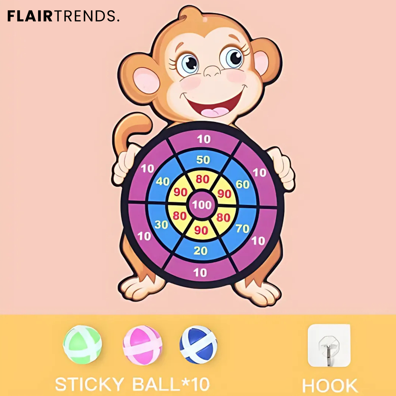 DartyFun – Cartoon Dart Game for Kids