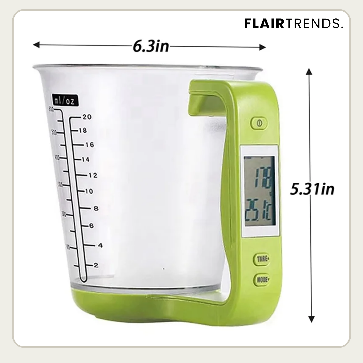 SmartBake Cup – Precise Measuring in Seconds