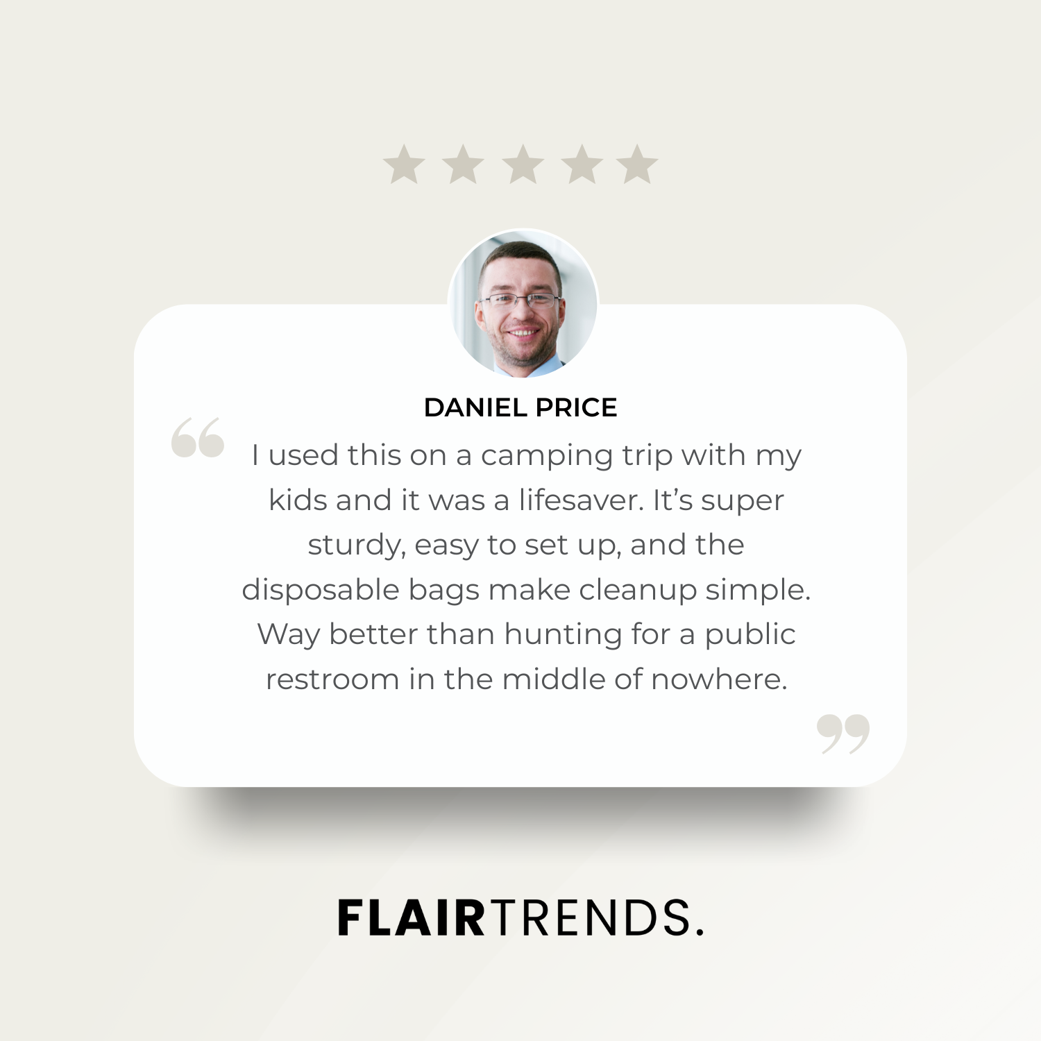 FlexiLoo – Comfortable & hygienic, wherever you are!