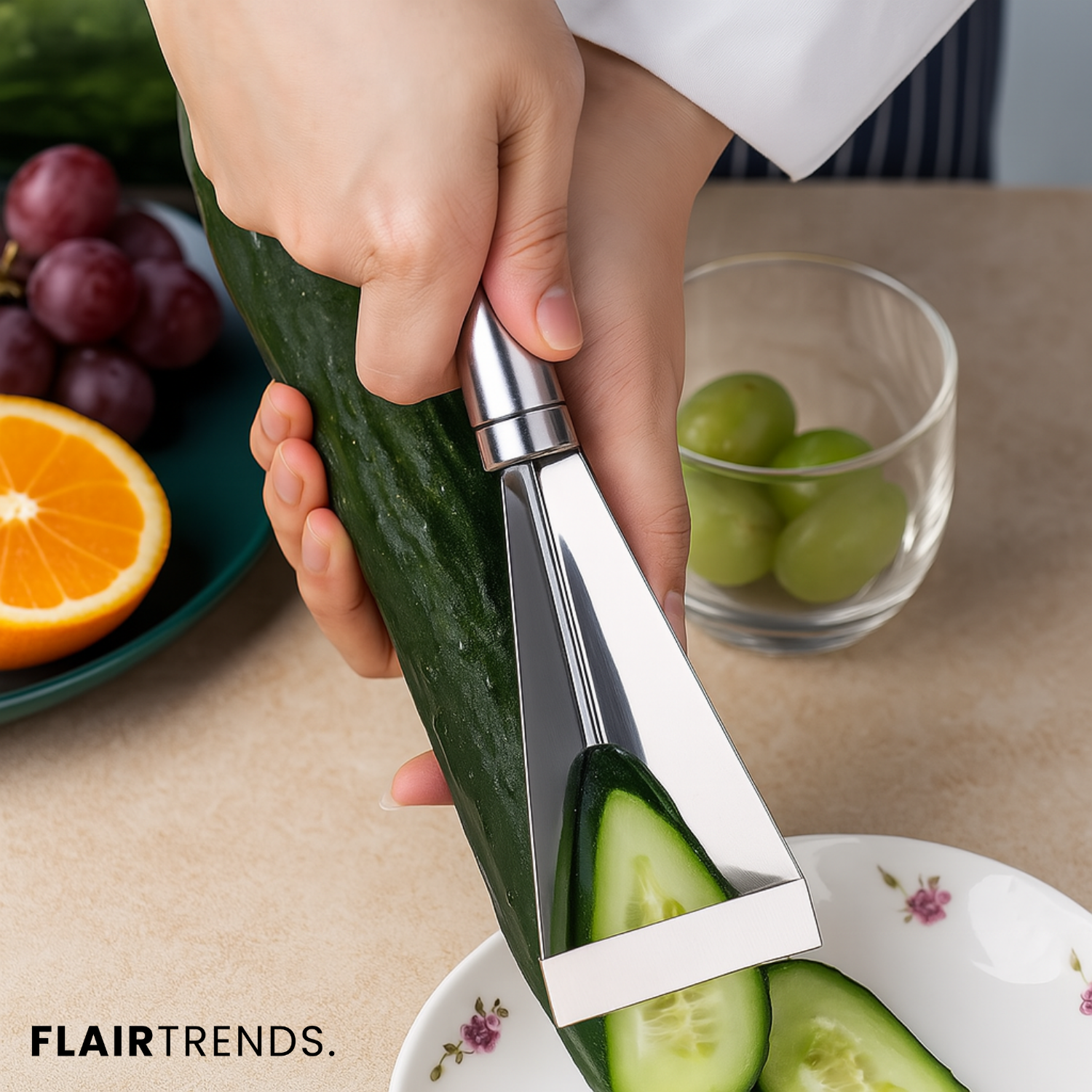 50% OFF | ChefCarve - Precision Stainless Steel Fruit Slicer [Last Day Discount]