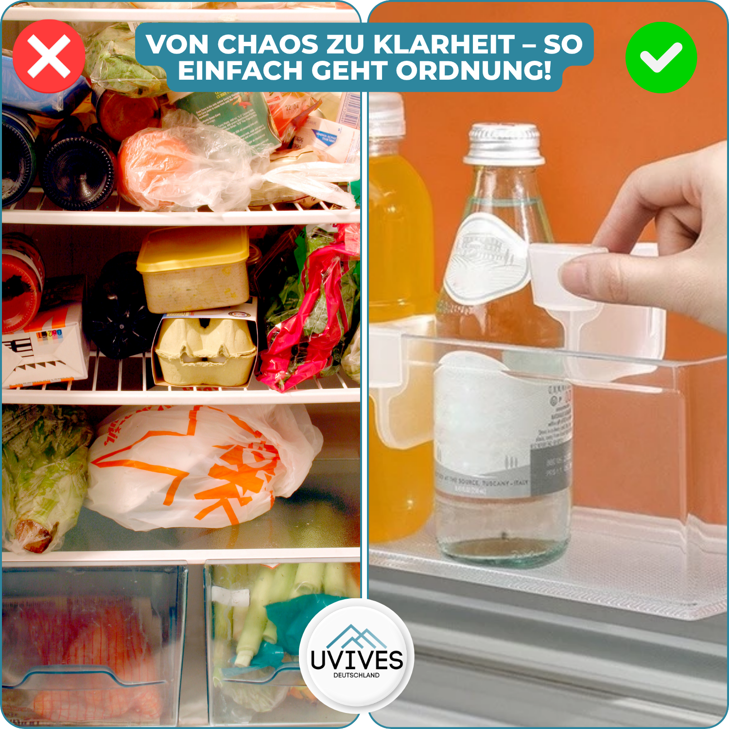 5+5 FREE | FridgeTidy – End the Chaos, Keep Everything in Place