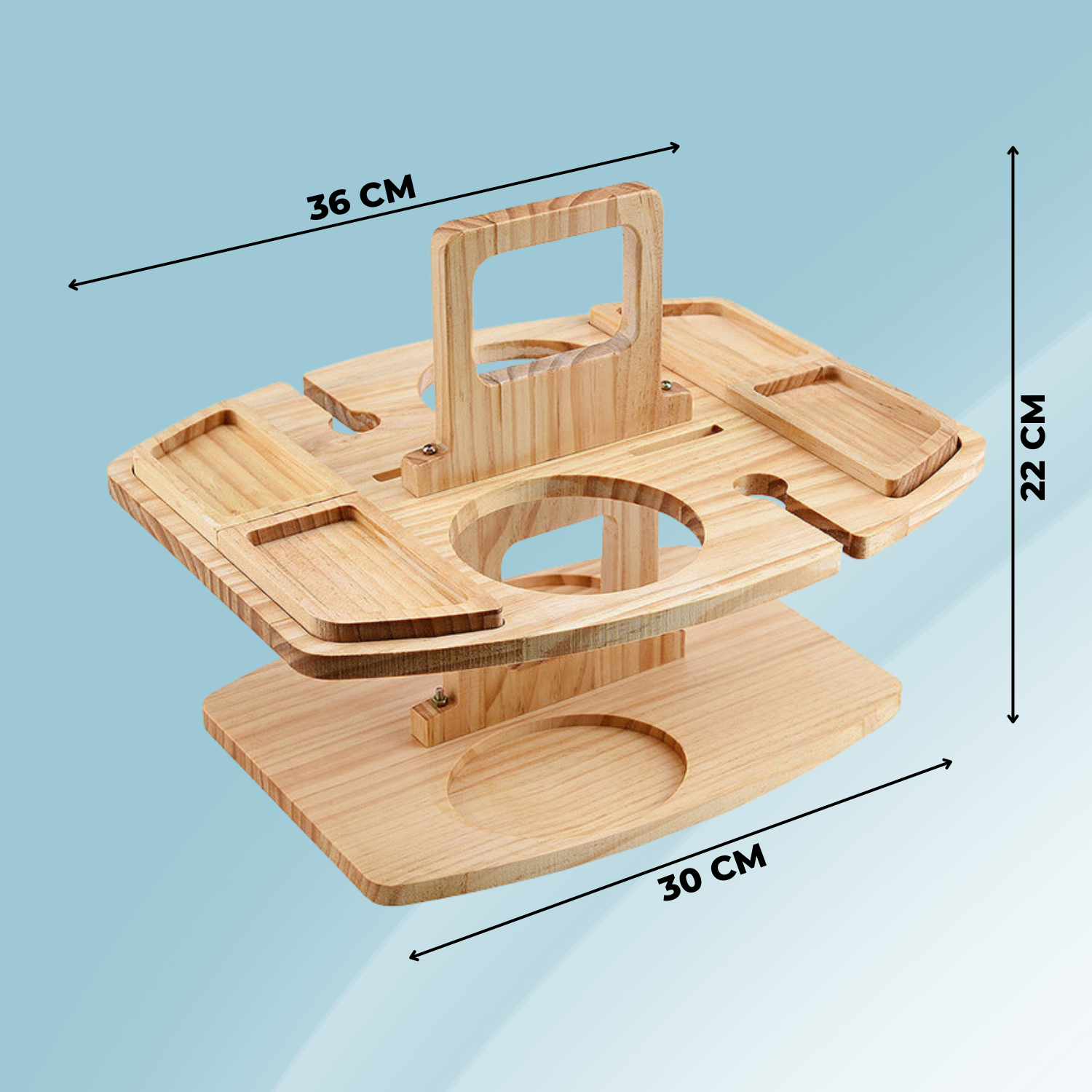 PicniMate – The Smart Folding Wine Table for Stress-Free Outdoor Moments