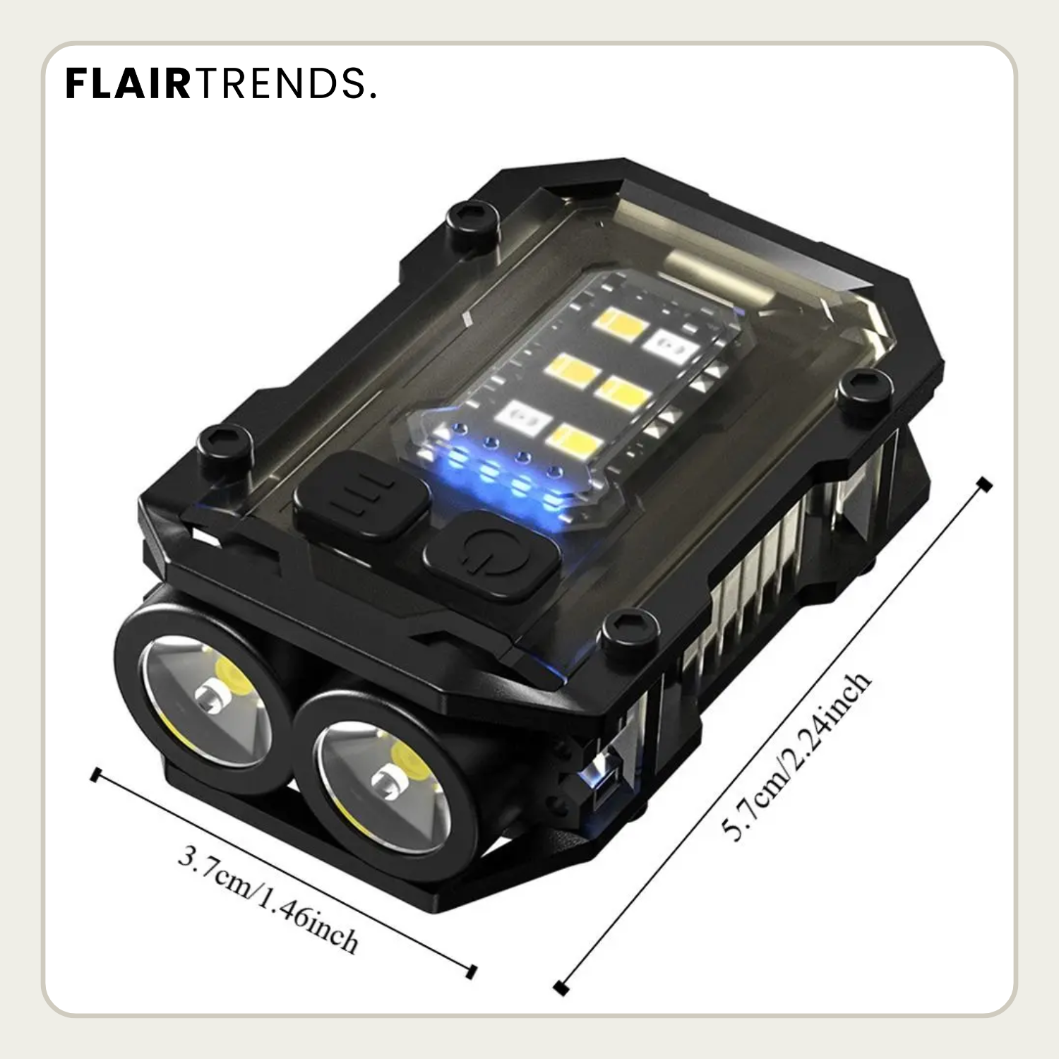 MiniBeam – The Ultra-Compact Keychain Flashlight