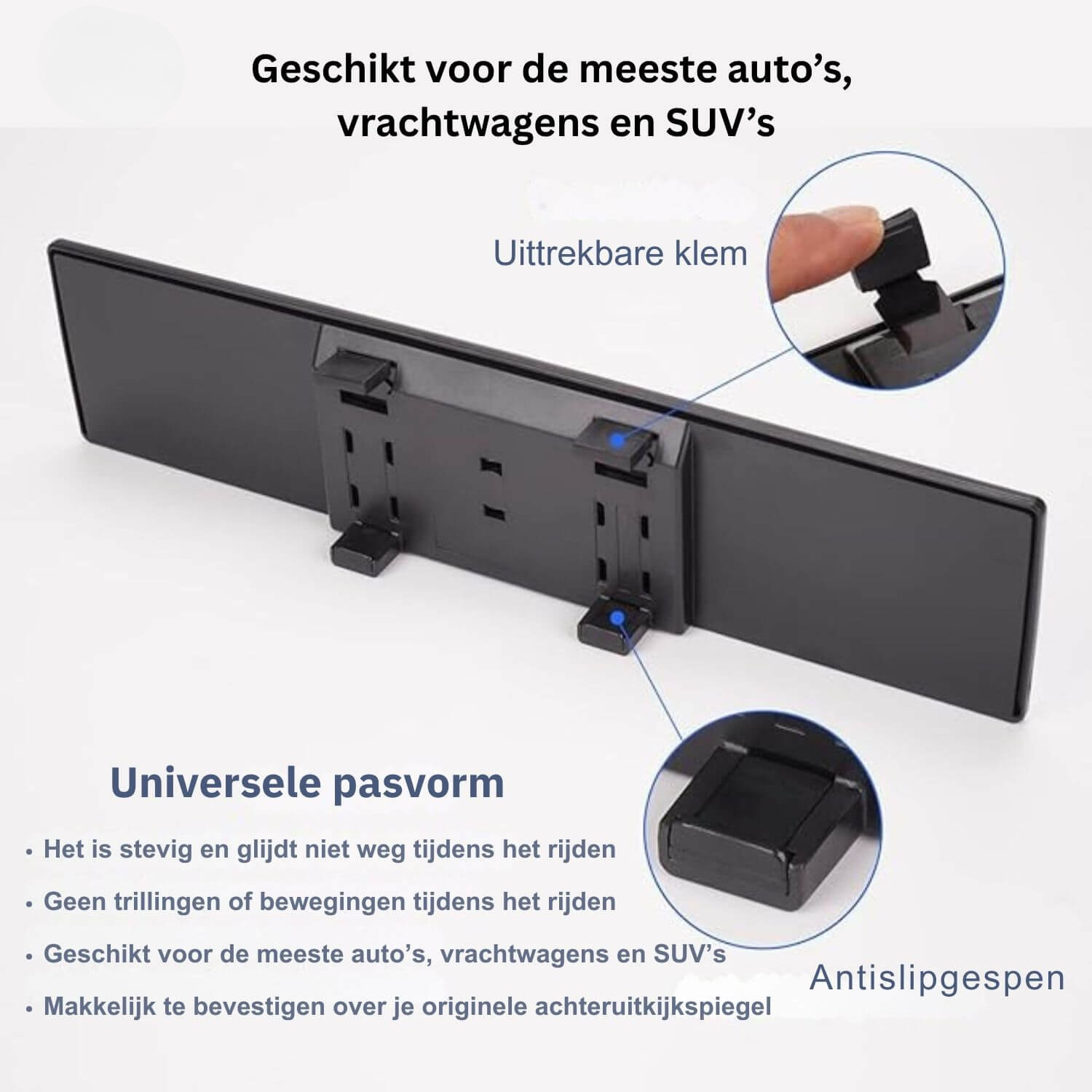 BrightMirror Pro – More Visibility. More Safety. Less Glare