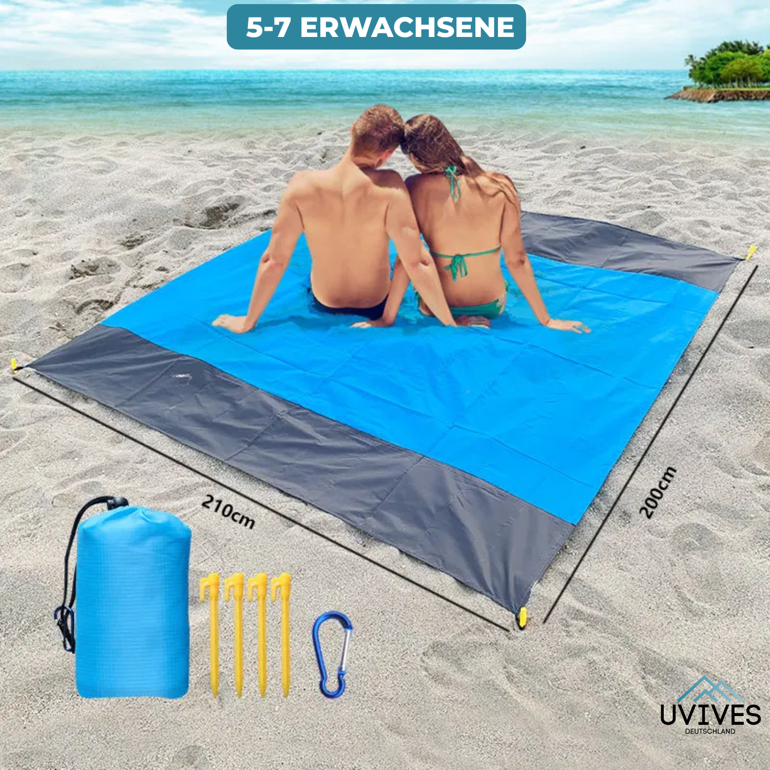 SandAway – No More Sticky Sand on Your Skin!