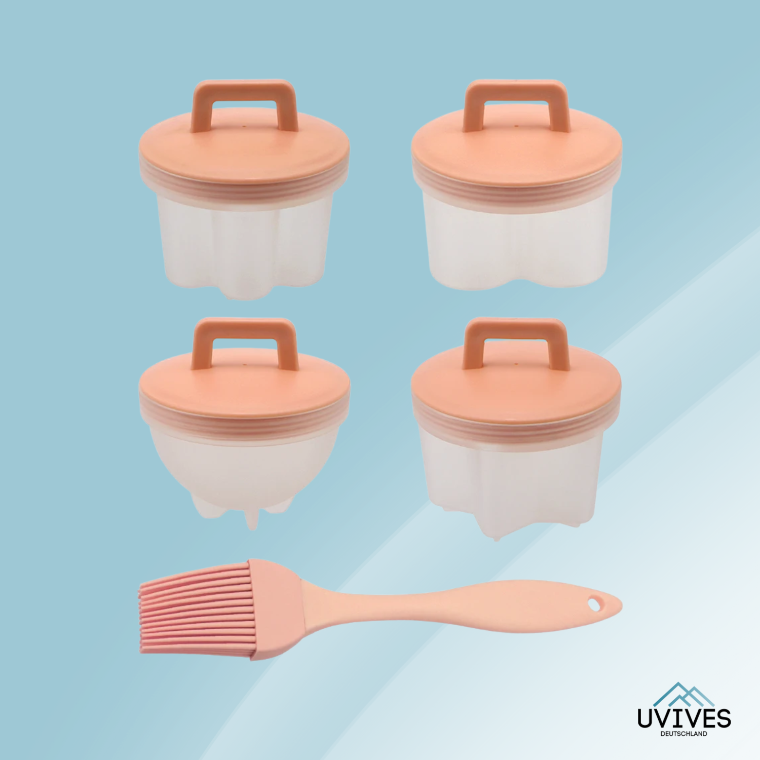 2+2 FREE | ShapeLuxe – Fun & Creative Egg Molds for Breakfast