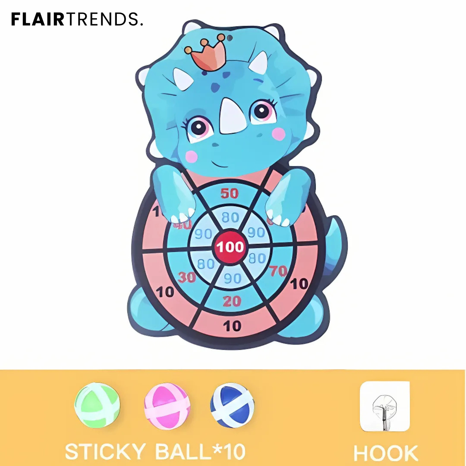 DartyFun – Cartoon Dart Game for Kids