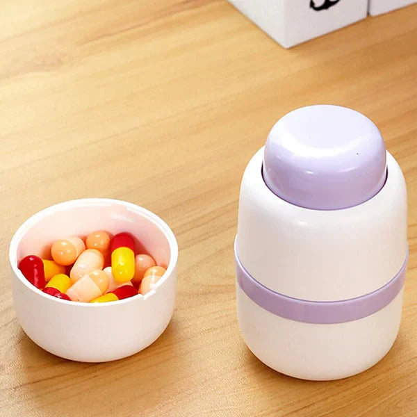 1+1 FREE | PillMate – Easy Pill Cutting & Storage Made Simple!
