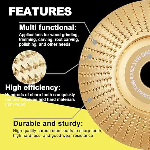CarvePro – Precise Wood Carving with Your Angle Grinder