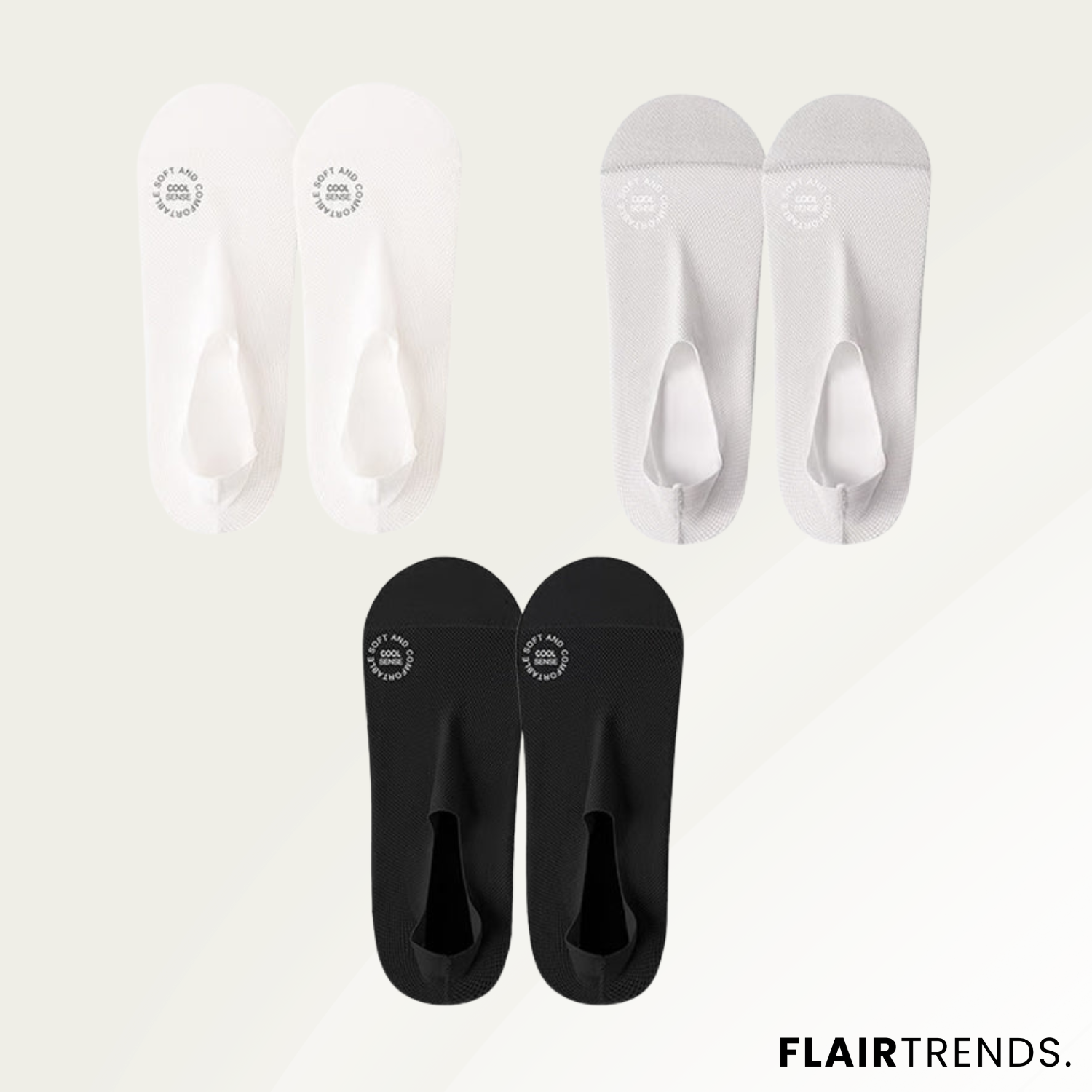 3+3 FREE | BareGrip – Invisible Socks That Actually Stay On