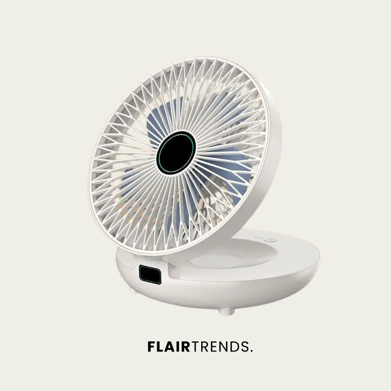 AirSwing – Foldable & Hanging Table Fan with USB & Night Light