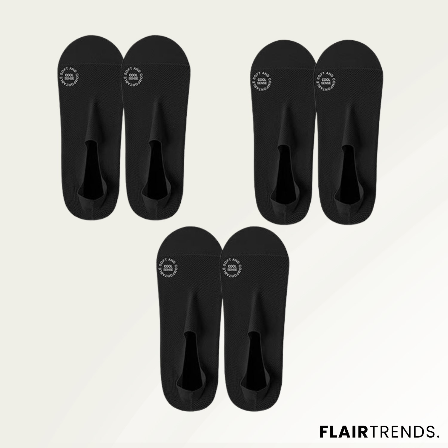3+3 FREE | BareGrip – Invisible Socks That Actually Stay On