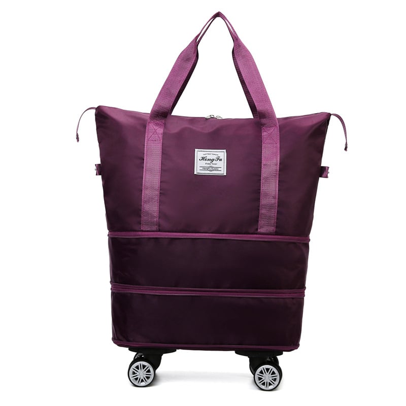 RollAway – Lightweight Rolling Luggage with Wet-Dry Separation
