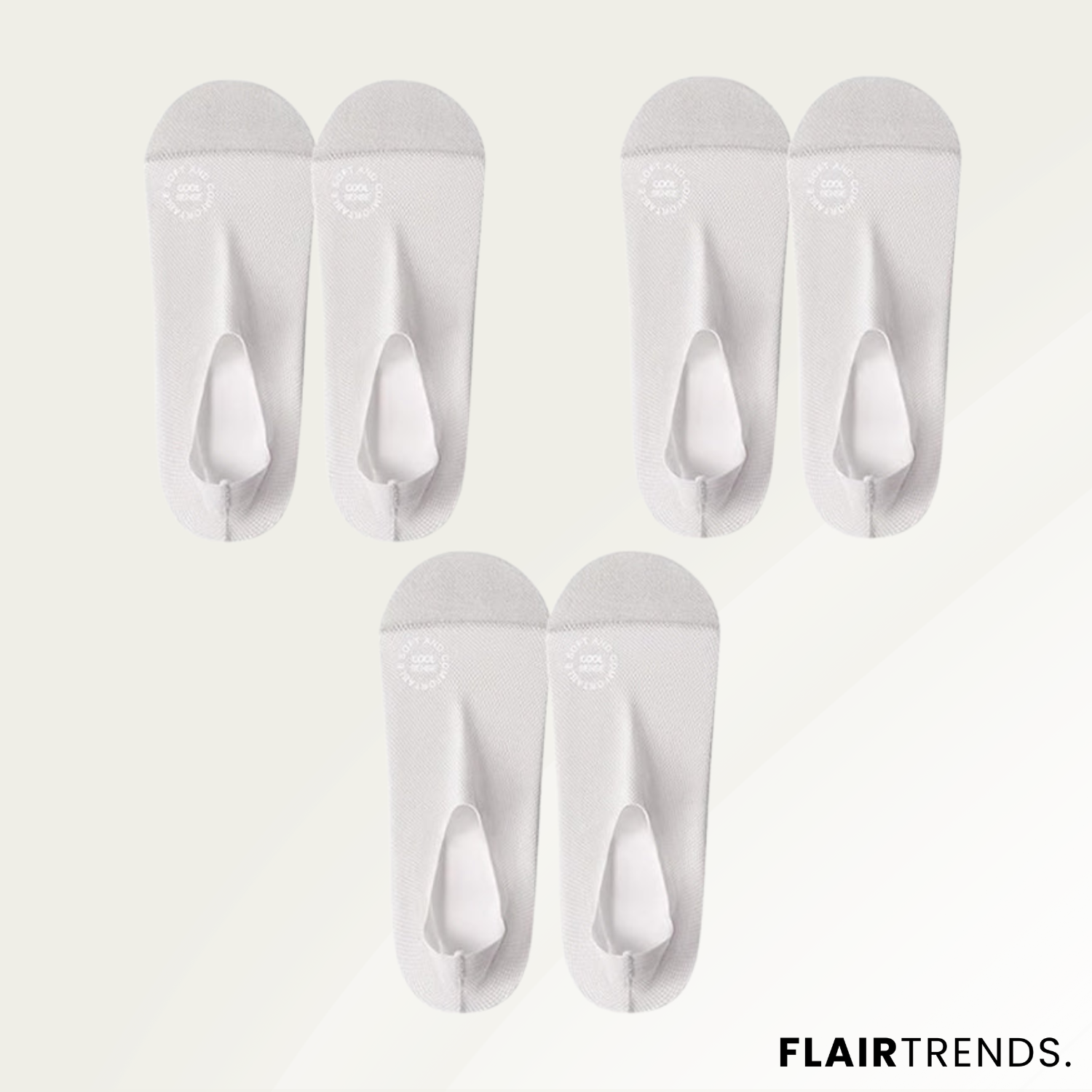 3+3 FREE | BareGrip – Invisible Socks That Actually Stay On