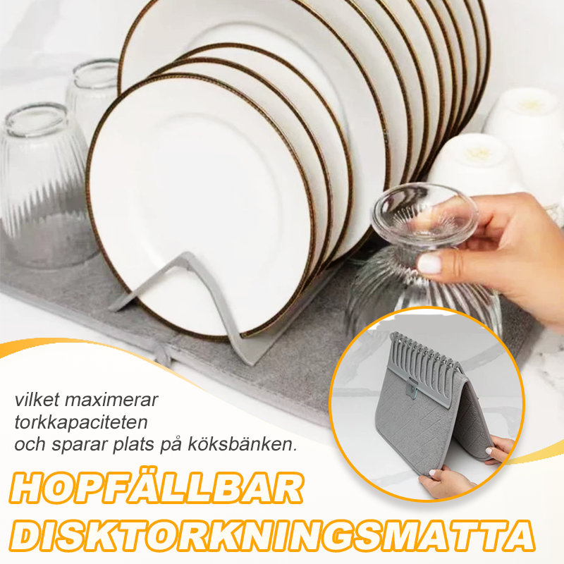 DryDish – Foldable Drying Mat for a Tidy Kitchen