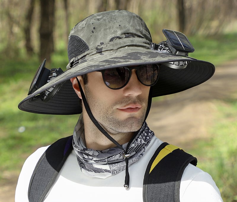 AirShade – Solar Hat with Built-in Fan