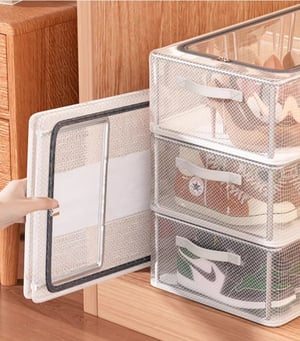 StackaShoe – The Foldable Organizer for Shoes & Clothes!
