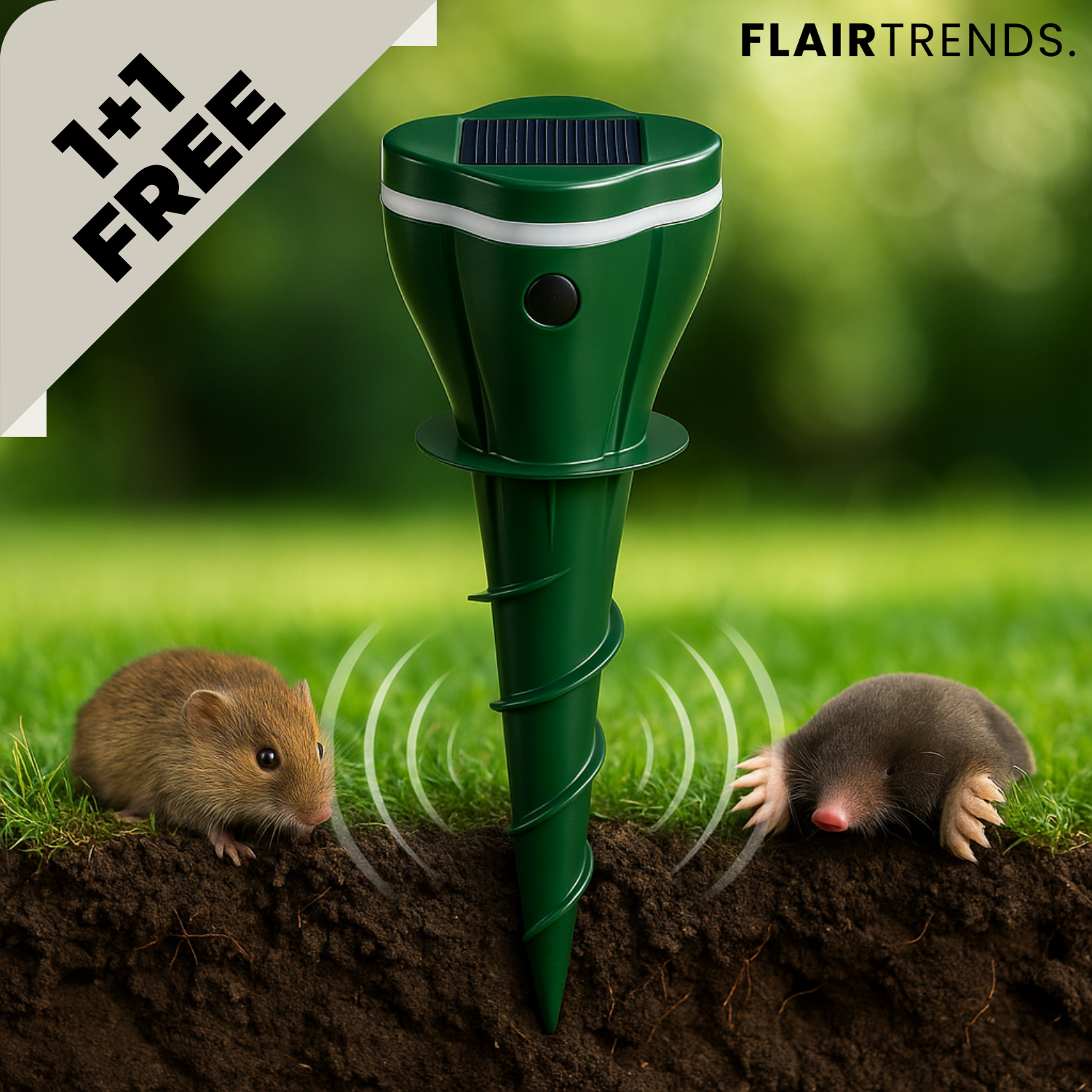 1 + 1 FREE | VibraGreen – Peace for Your Garden