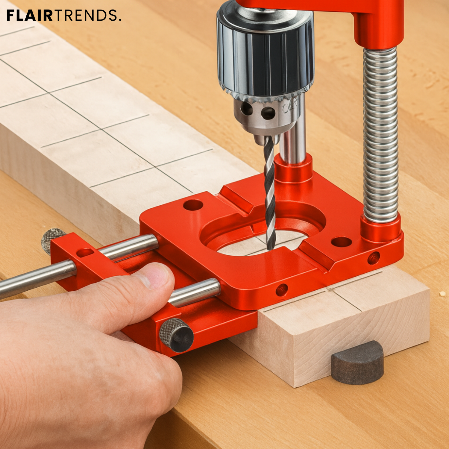 CraftAlign – Perfect Holes for Flawless Woodworking!