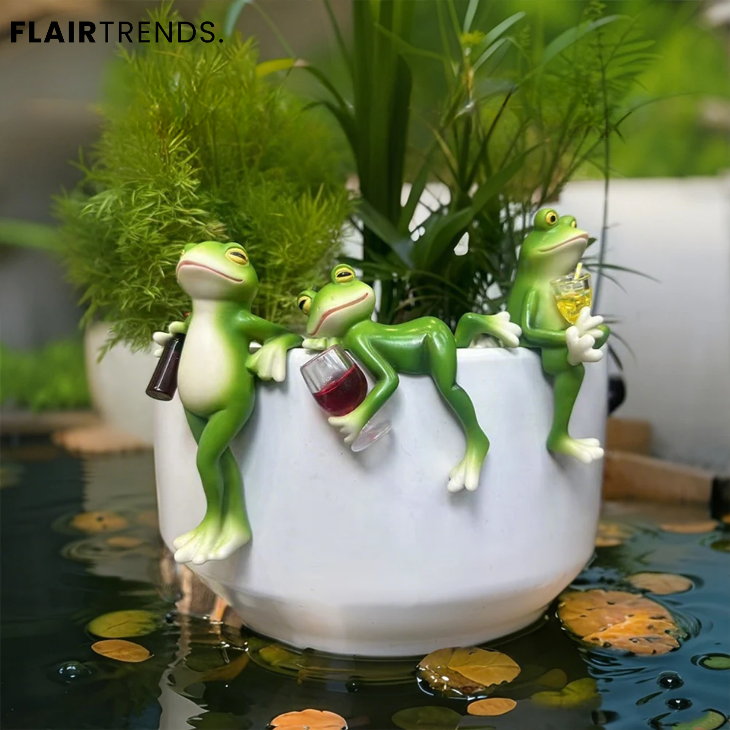 FrogWhimsy – The playful decoration for pots & gardens