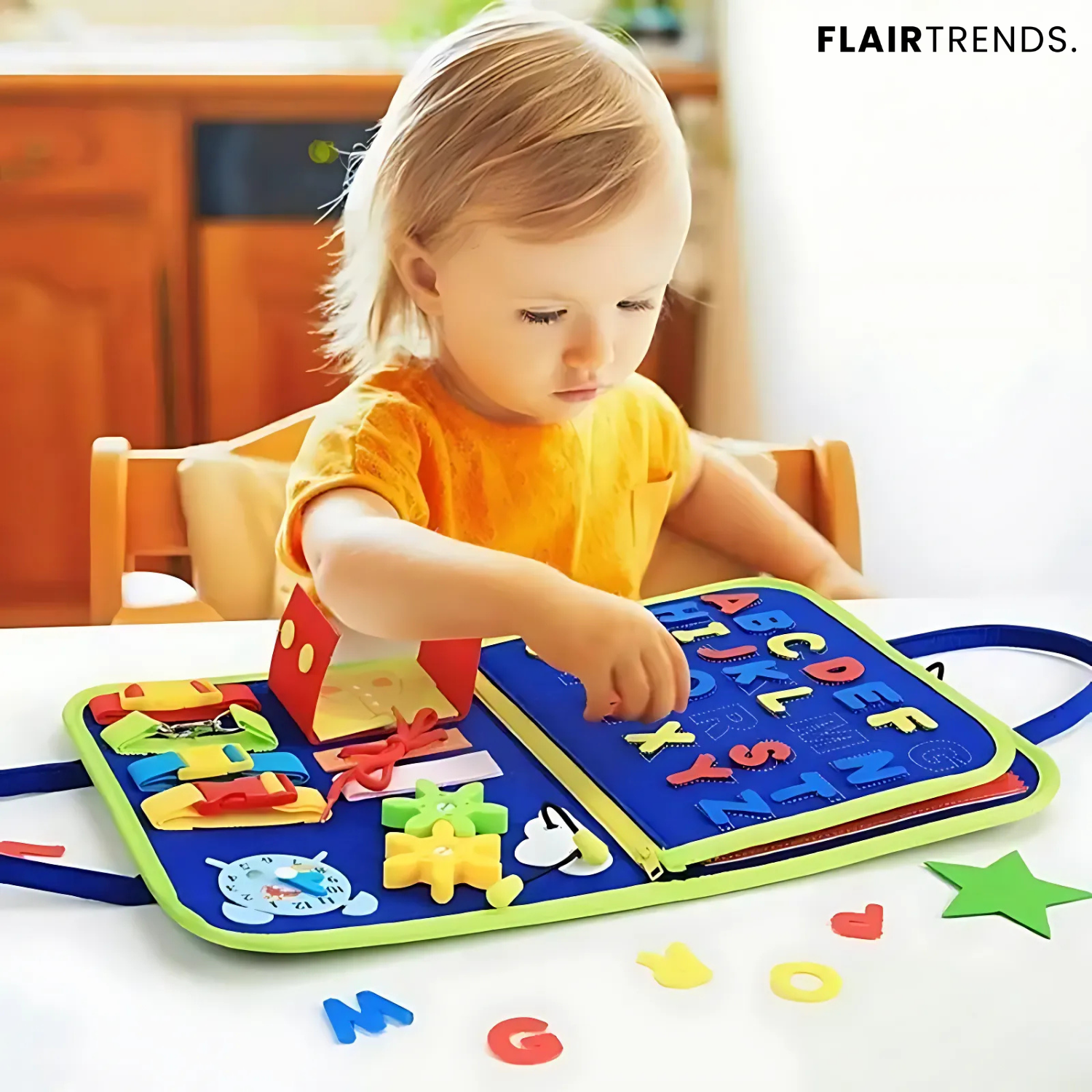 SkillFun – Montessori Busy Book for Early Learning & Fun