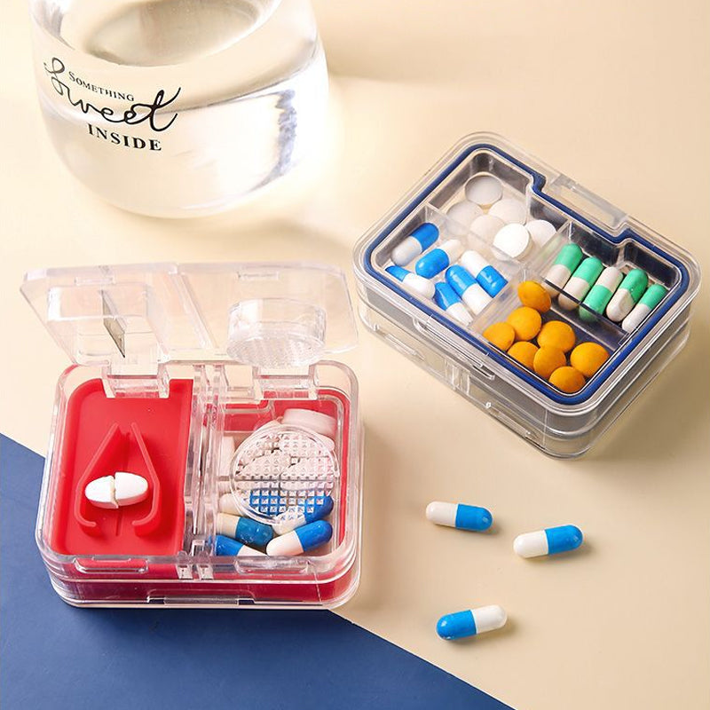 1+1 FREE | MediSnap – The clever 2-in-1 pill box with integrated cutter!