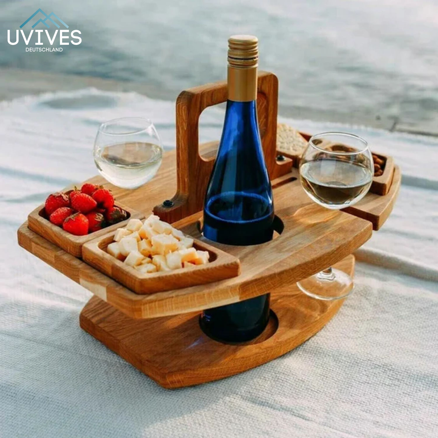 PicniMate – The Smart Folding Wine Table for Stress-Free Outdoor Moments