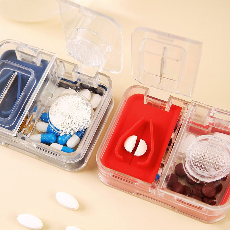 1+1 FREE | MediSnap – The clever 2-in-1 pill box with integrated cutter!