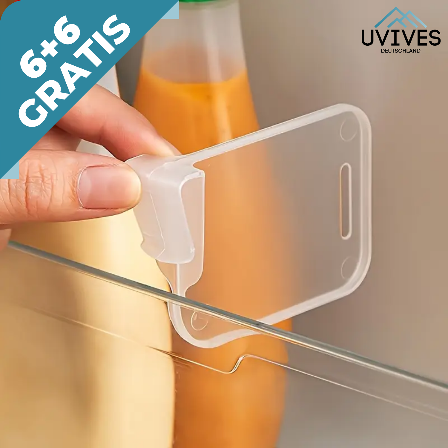 6+6 FREE | FridgeClips – No More Fridge Chaos!
