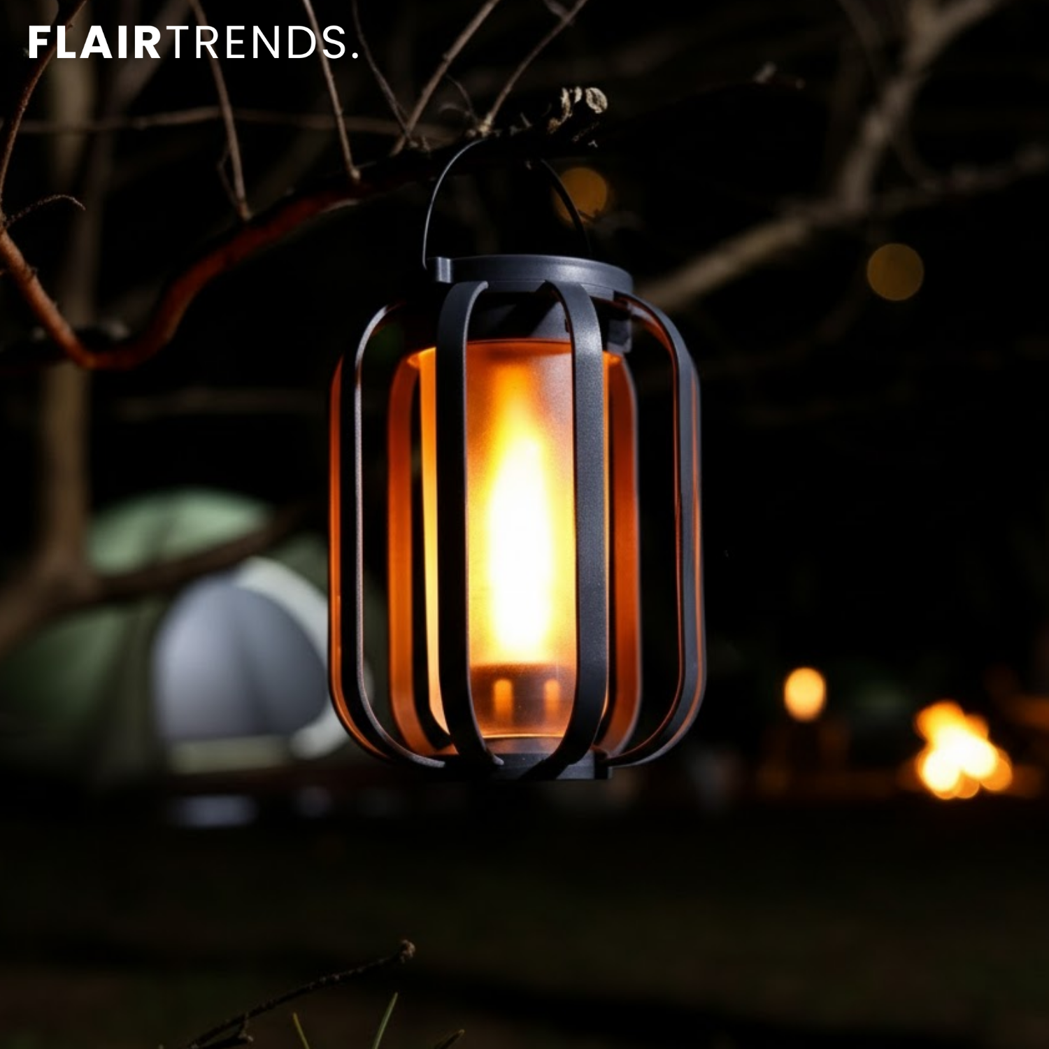 BurstGlow – Solar Light with Real Flame Atmosphere!