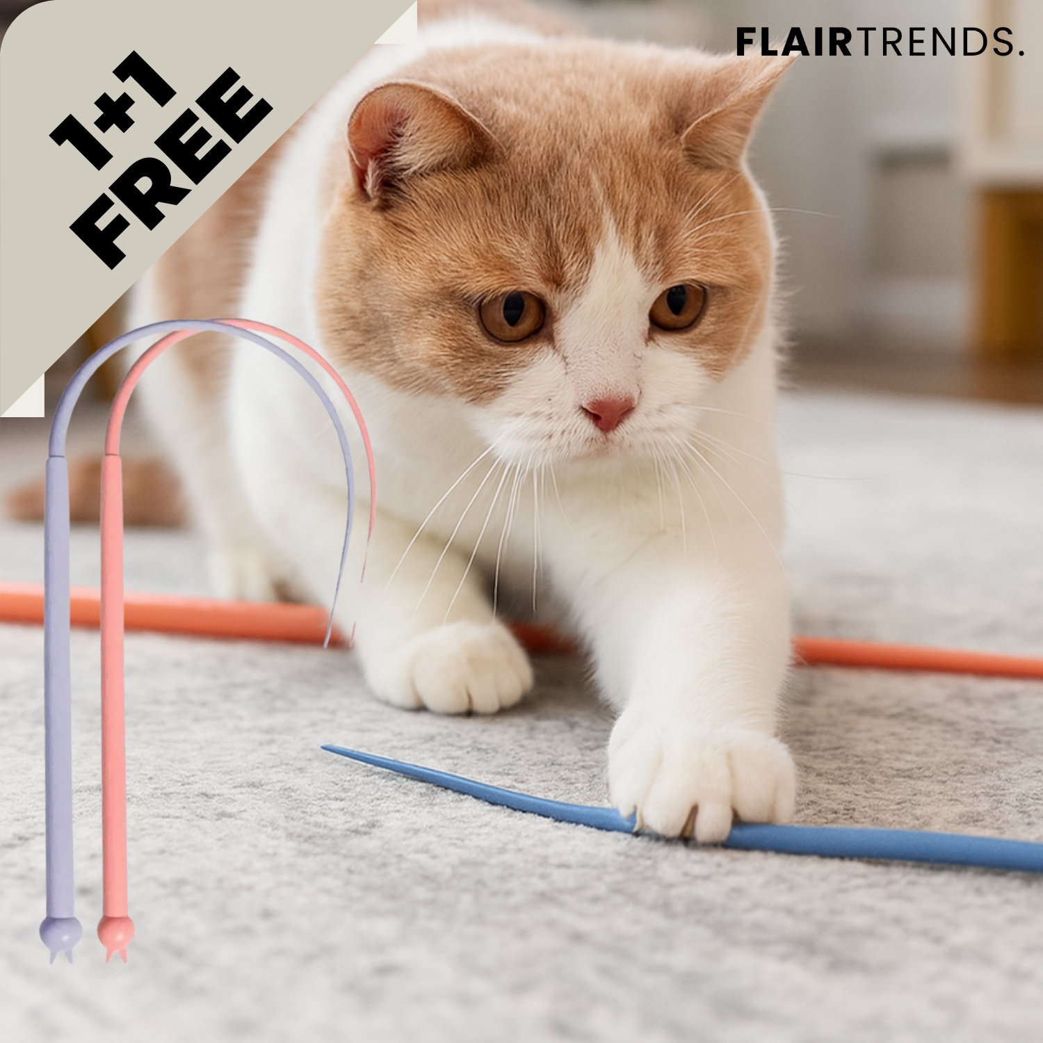 1+1 FREE | PawJoy – Play, Fun & Exercise for Your Cat!