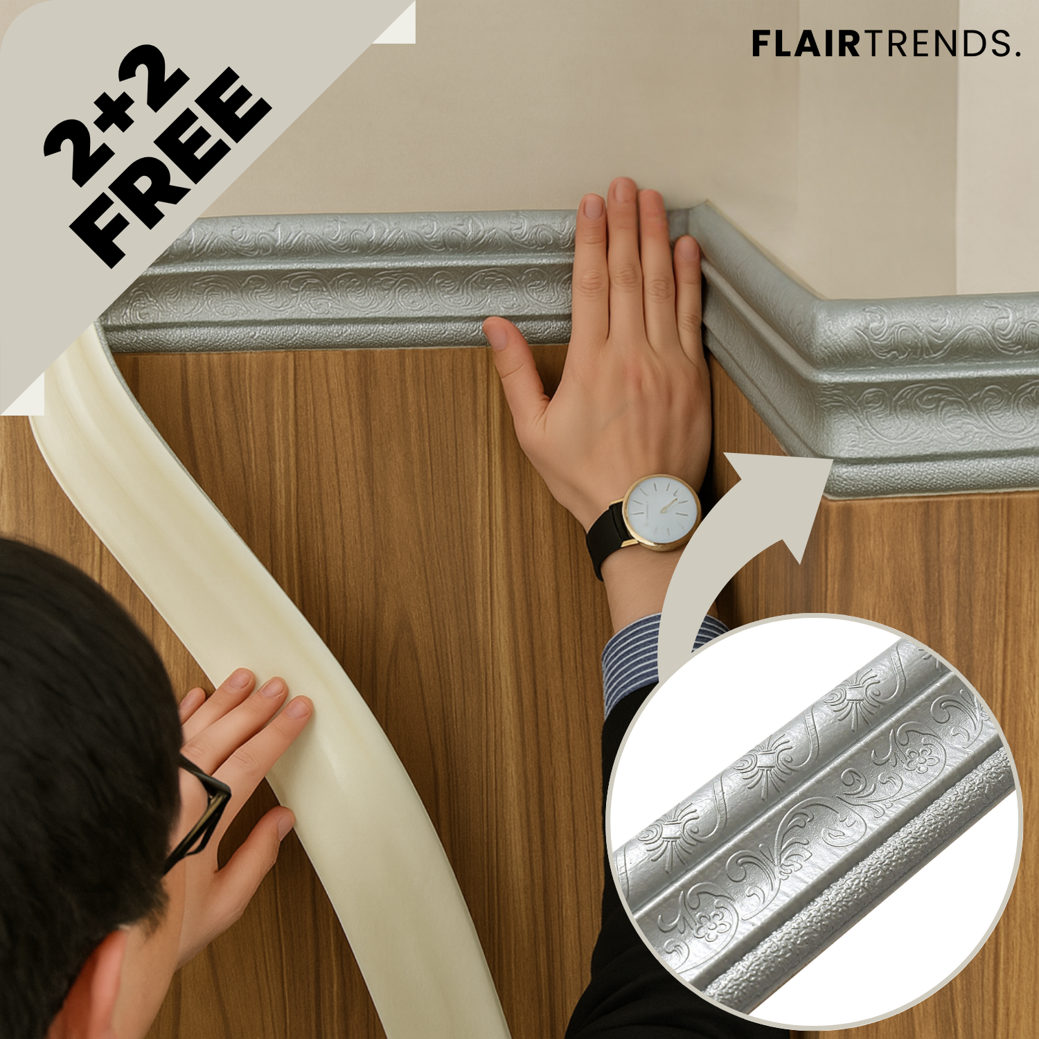 2+2 FREE | EdgeStyle – Add Bold Character to Your Walls!