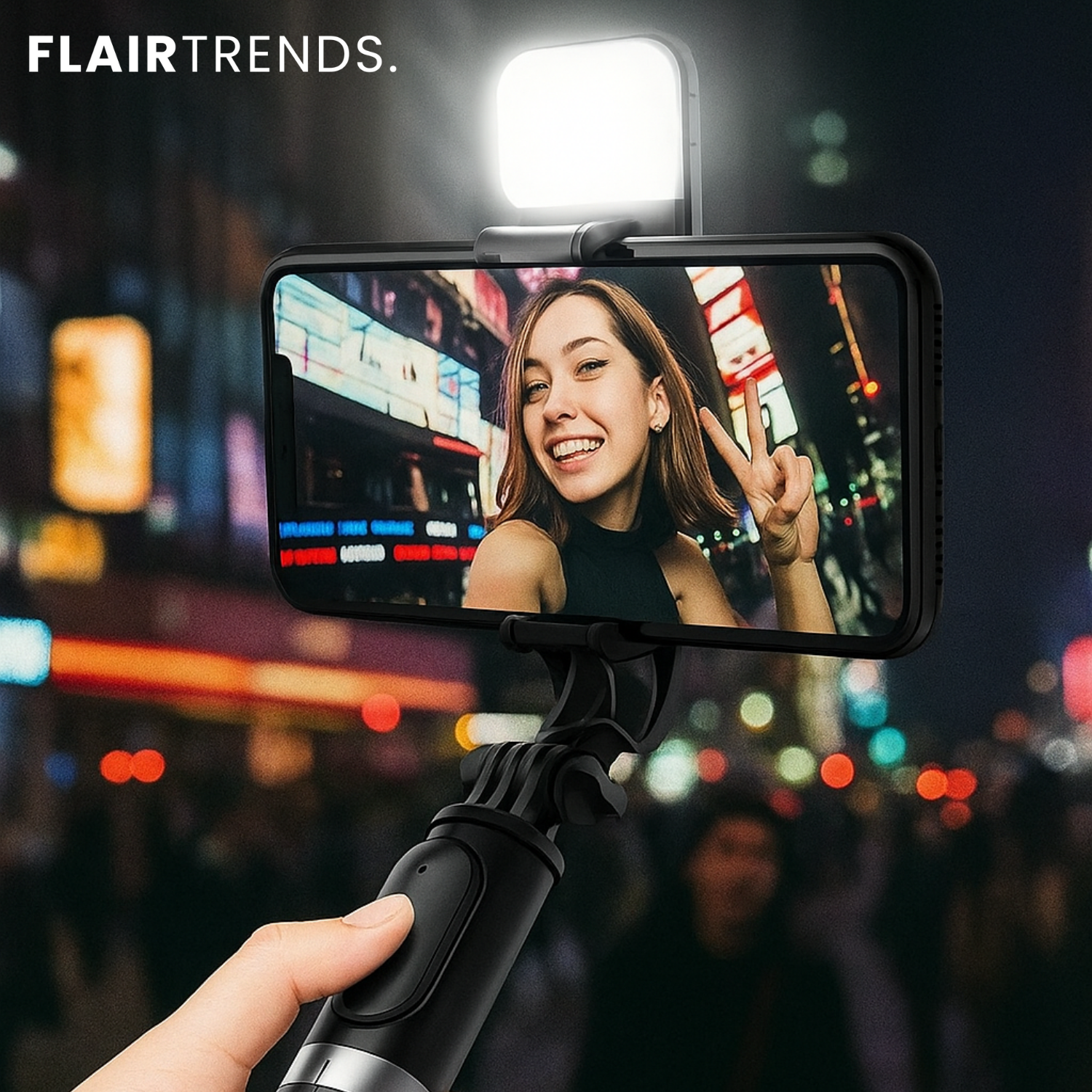 SnapPro – Your 6-in-1 Bluetooth Selfie Stick for Perfect Shots
