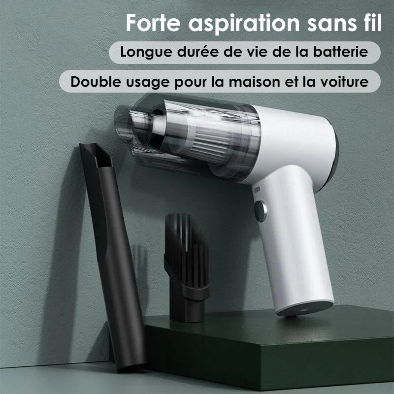 DustZap – Powerful Cleaning at the Push of a Button, Anywhere