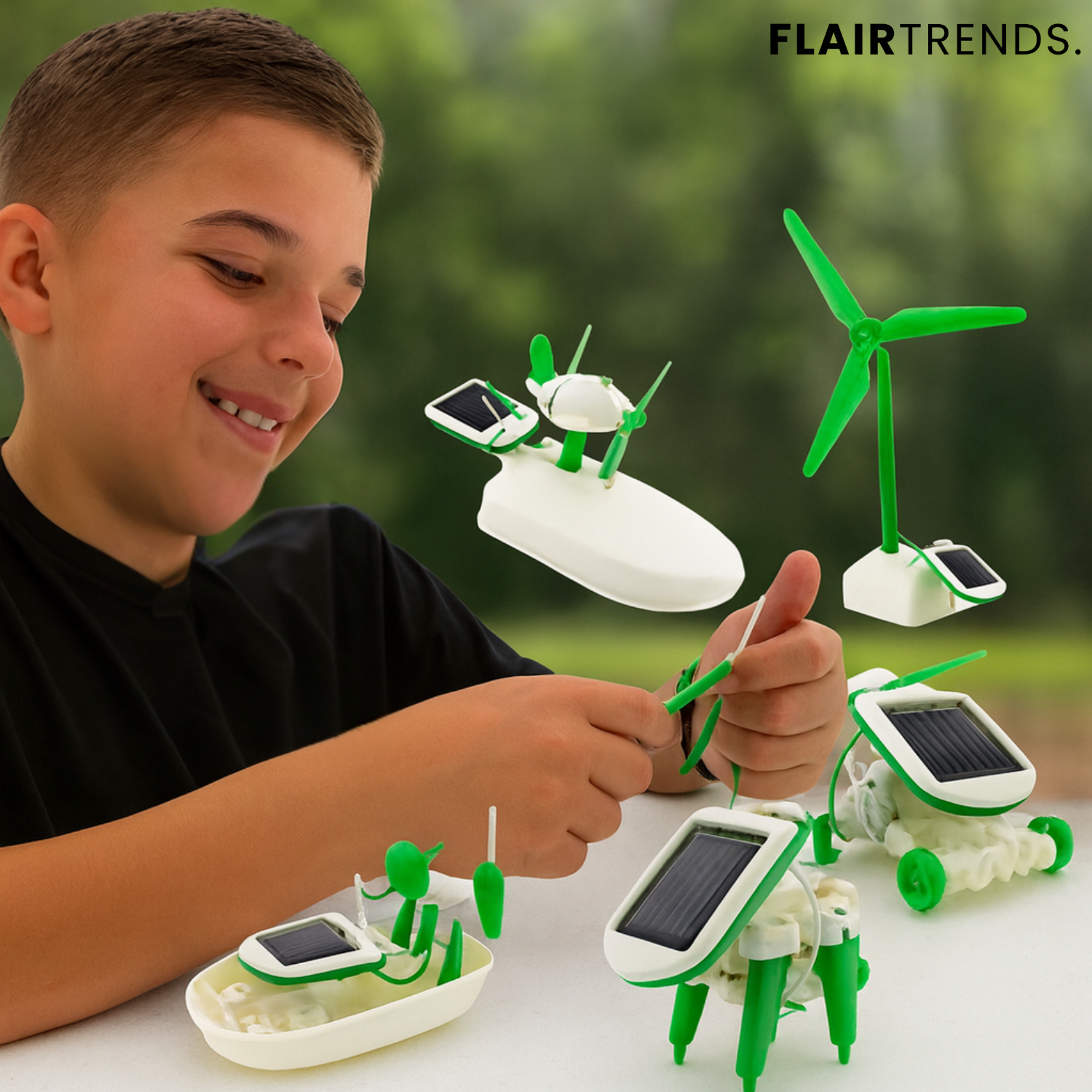 SolarBotix – 6-in-1 Solar Robot Kit for Kids