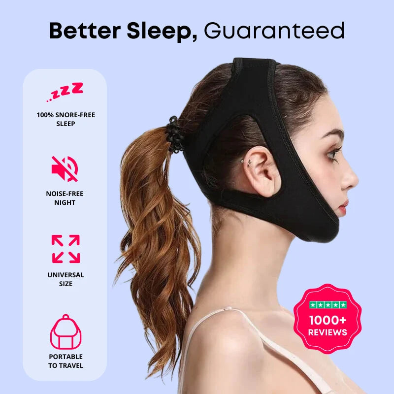 SilentFit – The Comfortable Chin Strap for Peaceful Nights