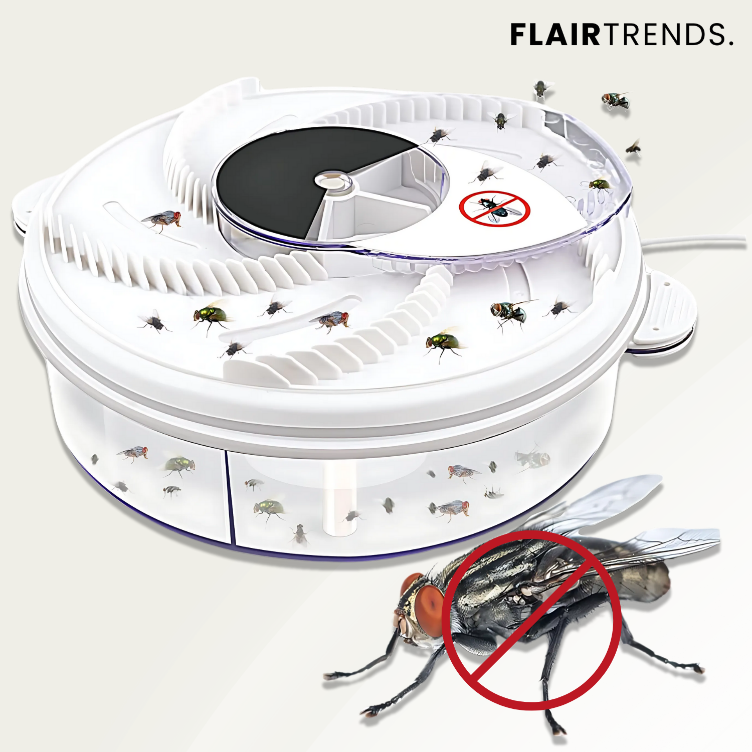 FlyFree – Silent & Chemical-Free Fly Trap