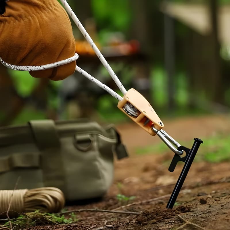 2+2 FREE | SureHold – Ultimate rope tensioning for camping & outdoor