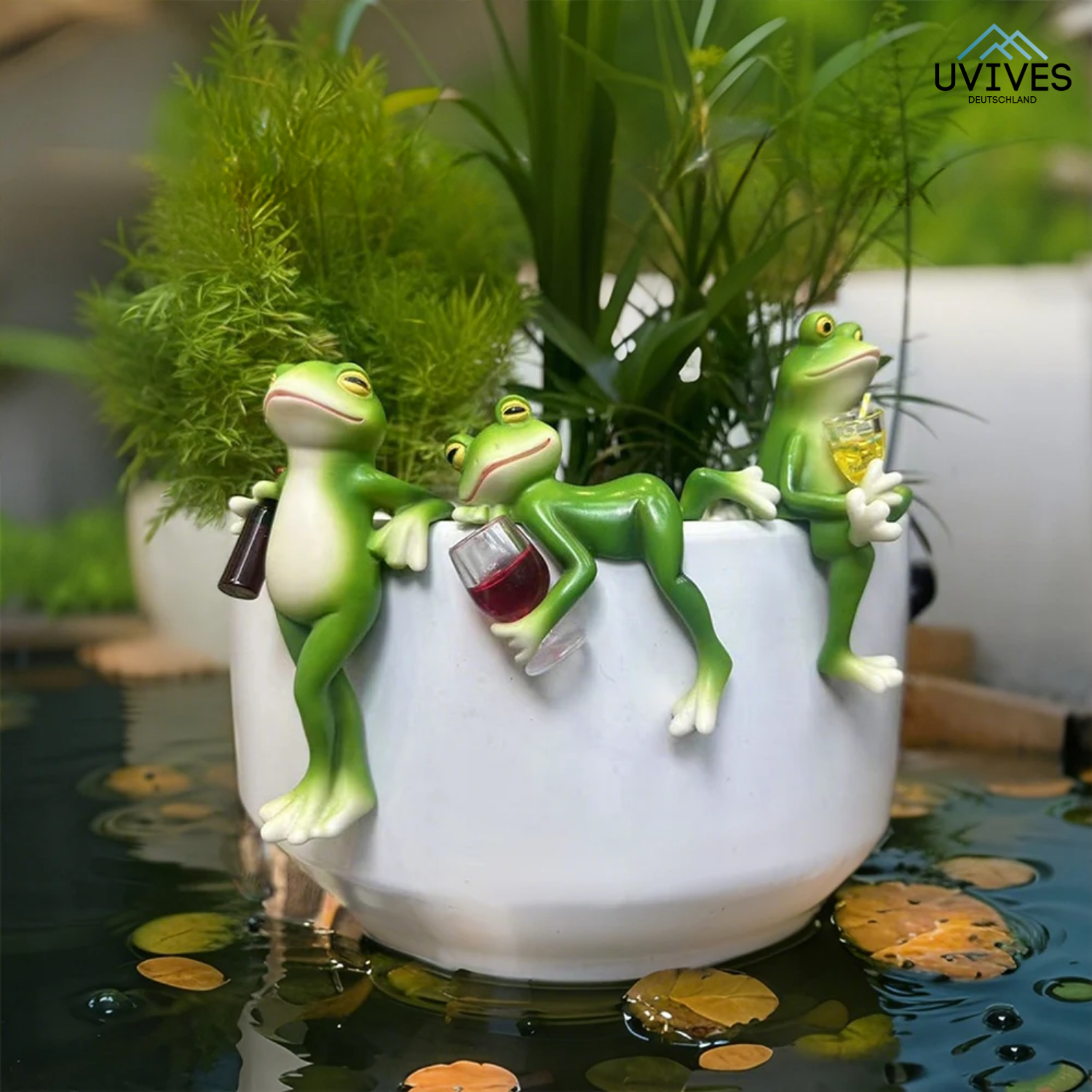 FrogWhimsy – The playful decoration for pots & gardens