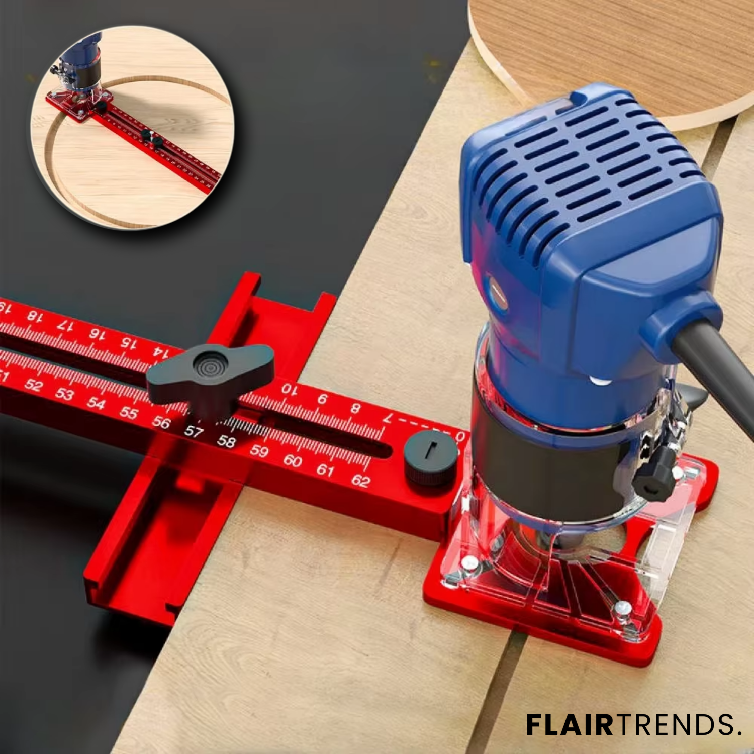 WoodMate – 3-in-1 Router Guide for Precision Woodworking